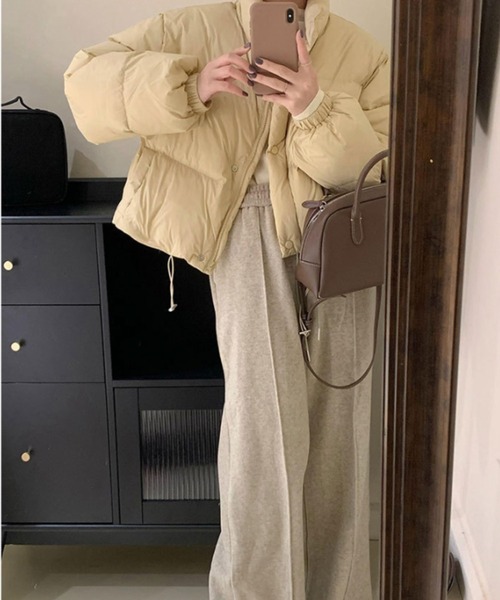 paravion（パラビオン）の「中綿ダウンジャケット（ダウンジャケット/コート・レディース・ホワイト/イエロー/ブルー/ブラック・M/S）」の15枚目の写真