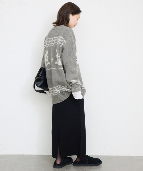 SLOBE IENA（スローブイエナ）の「BIG SKI KNIT（ニット/セーター