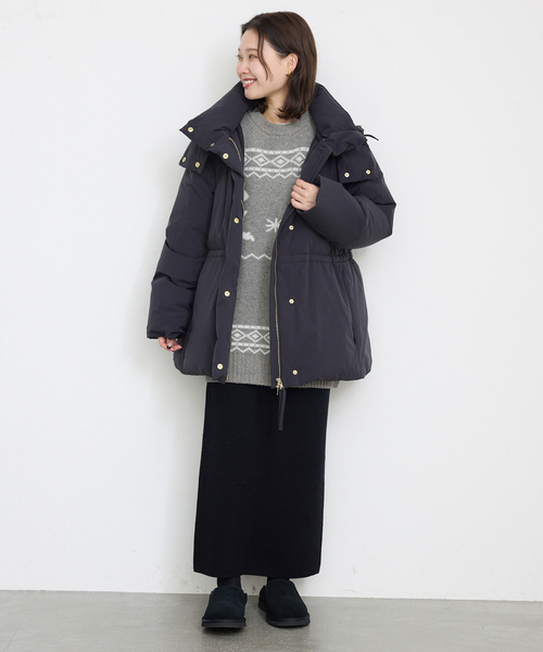 【SLOBEIENA】24080912304040 BIG SKI KNIT長袖ニットセーター SLOBE IENA（スローブイエナ） SLOBE IENA / スローブ イエナ