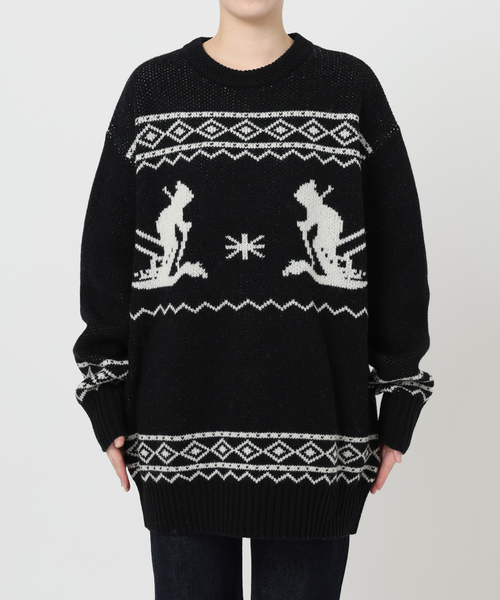 SLOBE IENA（スローブイエナ）の「BIG SKI KNIT（ニット/セーター