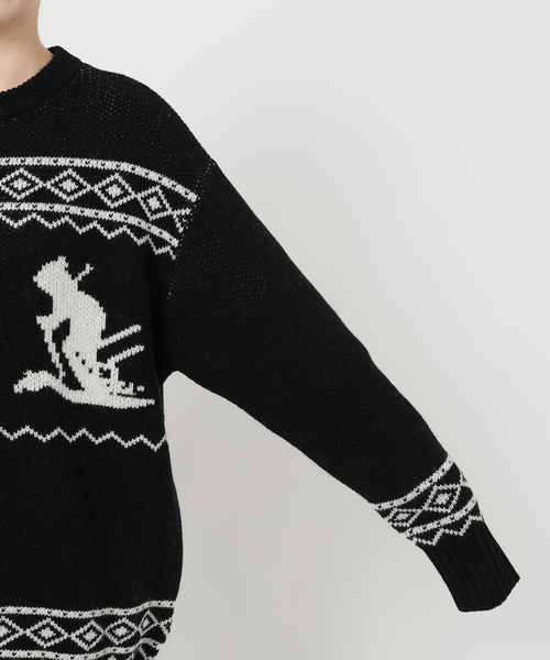 SLOBE IENA（スローブイエナ）の「BIG SKI KNIT（ニット/セーター