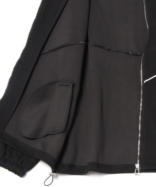 Figments（フィグメンツ）の「メタルパッチオーバートラックジャケット（その他アウター・レディース・ブラック・FREE）」の3枚目の写真