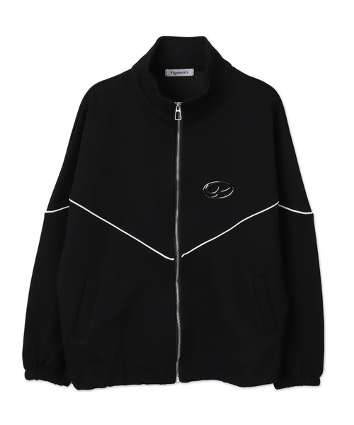 Figments（フィグメンツ）の「メタルパッチオーバートラックジャケット（その他アウター・レディース・ブラック・FREE）」の7枚目の写真