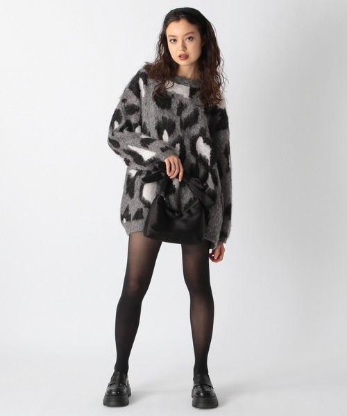 FOREVER 21（フォーエバー トゥエンティーワン）の「【2025SS】レオパードチュニックプルオーバー（チュニック・レディース・グレー/ベージュ・FREE）」の11枚目の写真