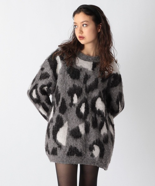 FOREVER 21（フォーエバー トゥエンティーワン）の「【2025SS】レオパードチュニックプルオーバー（チュニック・レディース・グレー/ベージュ・FREE）」の15枚目の写真
