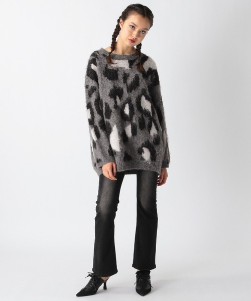 FOREVER 21（フォーエバー トゥエンティーワン）の「【2025SS】レオパードチュニックプルオーバー（チュニック・レディース・グレー/ベージュ・FREE）」の18枚目の写真