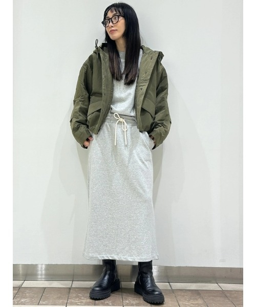 GAP(ギャップ)の「リラックス ナイロン パーカージャケット(ナイロンジャケット・レディース・カーキ/ベージュ・XS/S/M/L)」の21枚目の写真