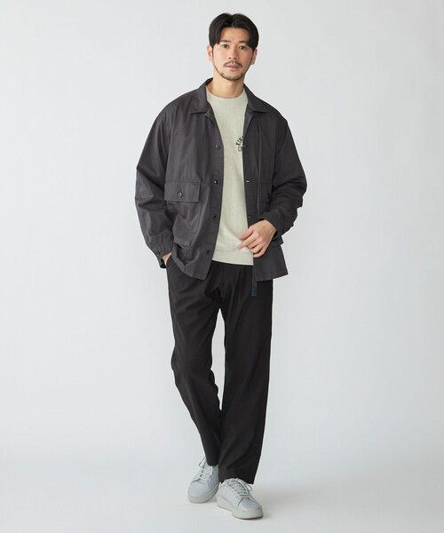 セール】SHIPS: ガーメントダイ シャツ アウター（Tシャツ/カットソー