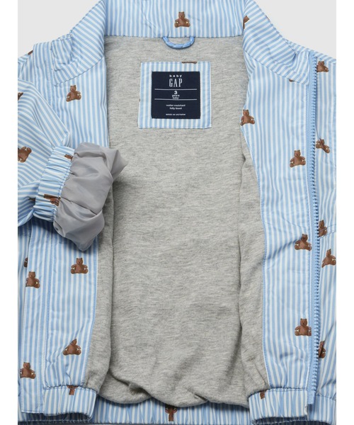 GAP(ギャップ)の「ウインドブレーカー (幼児・ベビー)(ナイロンジャケット・キッズ・ブルー/ベージュ・90cm/100cm/105cm/95cm/110cm/80cm)」の5枚目の写真