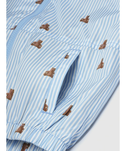GAP(ギャップ)の「ウインドブレーカー (幼児・ベビー)(ナイロンジャケット・キッズ・ブルー/ベージュ・90cm/100cm/105cm/95cm/110cm/80cm)」の7枚目の写真