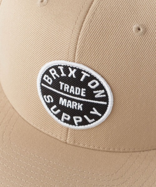 BRIXTON（ブリクストン）の「BRIXTON/ブリクストン OATH III SNAPBACK キャップ フラット（キャップ・メンズ・グリーン系3/サンドベージュ・FREE）」の19枚目の写真