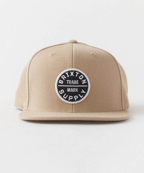 BRIXTON（ブリクストン）の「BRIXTON/ブリクストン OATH III SNAPBACK キャップ フラット（キャップ・メンズ・グリーン系3/サンドベージュ・FREE）」の7枚目の写真