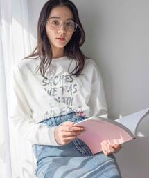 LOWRYS FARM | ロゴプリントＬＳ 240593(Tシャツ/カットソー)