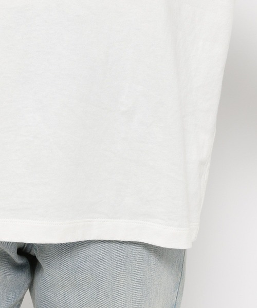 LOWRYS FARM(ローリーズファーム)の「ロゴプリントLS 240593(Tシャツ/カットソー・レディース・ホワイト/ネイビー/アイボリー/チャコールグレー・FREE)」の7枚目の写真