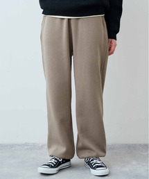 THREE FIFTY STANDARD（スリーフィフティースタンダード）の「ＴＨＲＥＥ　ＦＩＦＴＹ　ＳＴＡＮＤＡＲＤ　シルエットを変えられる裏起毛カットソーパンツ（スウェットパンツ）」