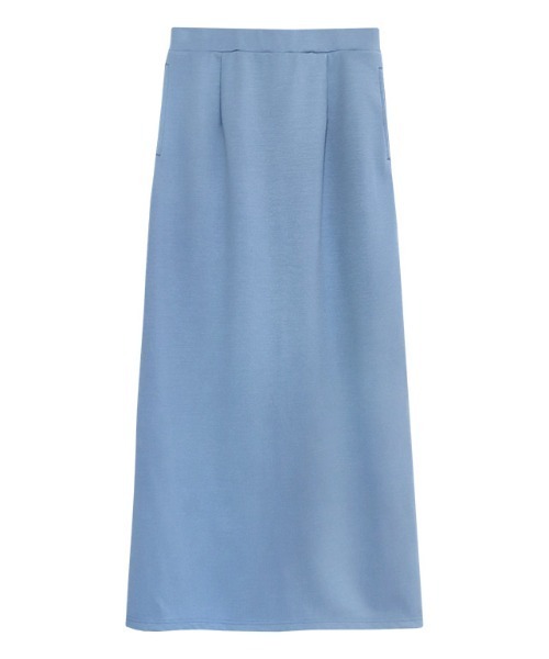 Pierrot（ピエロ）の「スーパーストレッチIラインスカート（スカート・レディース・アイボリー/ブラック/チャコール/ブルー・S/M/PL/PM/L）」の5枚目の写真