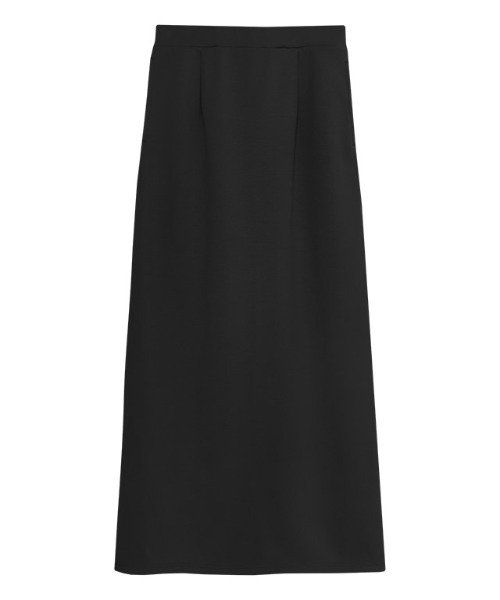 Pierrot（ピエロ）の「スーパーストレッチIラインスカート（スカート・レディース・アイボリー/ブラック/チャコール/ブルー・S/M/PL/PM/L）」の8枚目の写真