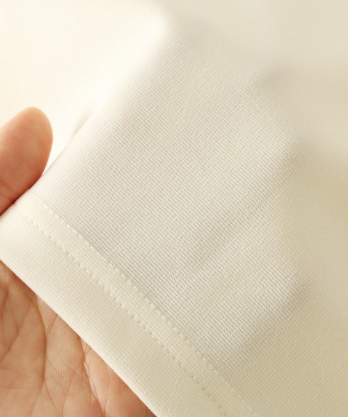 Pierrot（ピエロ）の「スーパーストレッチIラインスカート（スカート・レディース・アイボリー/ブラック/チャコール/ブルー・S/M/PL/PM/L）」の9枚目の写真