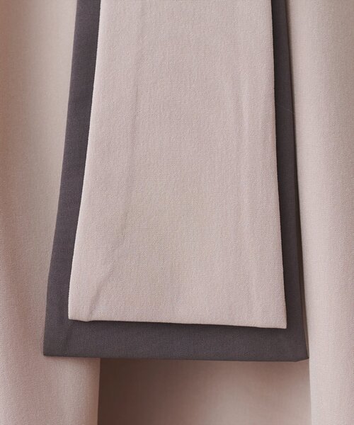 natural couture（ナチュラルクチュール）の「【WEB限定】マルチWAYボウタイ配色ブラウス（シャツ/ブラウス・レディース・アイボリー/ミント/ライトベージュ/ピンクベージュ/サックスブルー/チャコールグレー・FREE）」の18枚目の写真