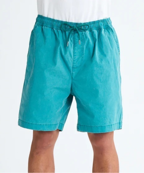 Quiksilver(クイックシルバー)の「TAXER WS/クイックシルバーウエストゴムショートパンツ(その他パンツ・メンズ・グリーン/ブラック/ネイビー/パープル/ベージュ/カーキ・LARGE/MEDIUM/X-LARGE/SMALL)」の1枚目の写真