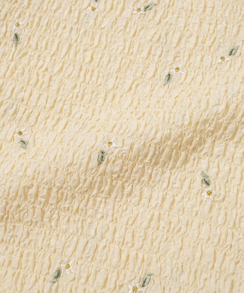 flower（フラワー）の「フラワーエンブロイダリーブラウス（シャツ/ブラウス・レディース・イエロー/ホワイト・FREE）」の22枚目の写真