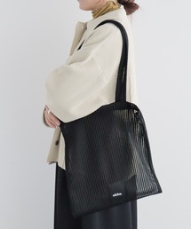 CRAFT STANDARD BOUTIQUE | akha. ストライプメッシュトートバッグ ◆(トートバッグ)