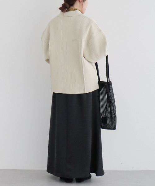 CRAFT STANDARD BOUTIQUE（クラフトスタンダードブティック）の「akha. ストライプメッシュトートバッグ ◆（トートバッグ・レディース・グレー/ブラック/レッド/グリーン・FREE）」の11枚目の写真