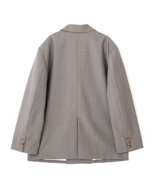 ETRE TOKYO(エトレトウキョウ)の「SANTEダブルブレストボクシージャケット(テーラードジャケット・レディース・ブラック/グレー・M/S)」の12枚目の写真