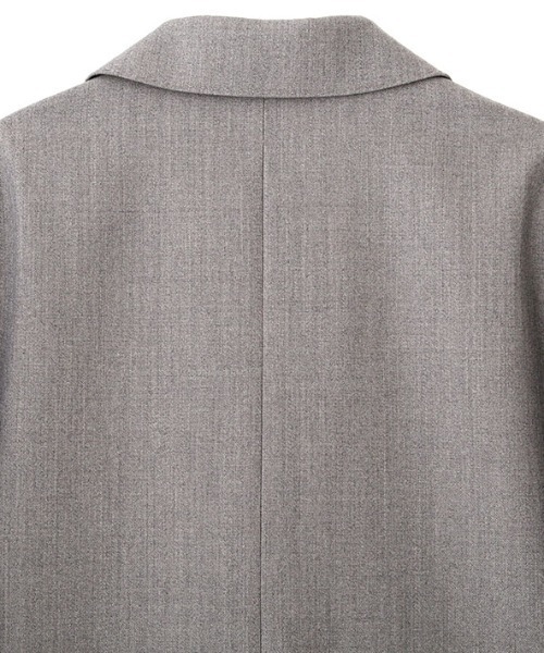 ETRE TOKYO(エトレトウキョウ)の「SANTEダブルブレストボクシージャケット(テーラードジャケット・レディース・ブラック/グレー・M/S)」の14枚目の写真