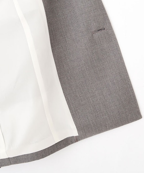 ETRE TOKYO(エトレトウキョウ)の「SANTEダブルブレストボクシージャケット(テーラードジャケット・レディース・ブラック/グレー・M/S)」の17枚目の写真