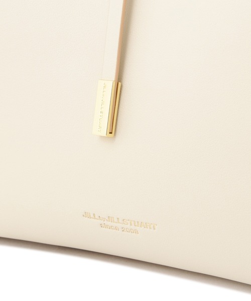 JILL by JILL STUART(ジルバイジルスチュアート)の「◇ストリングトート ウィークデイコレクション(トートバッグ・レディース・ブラック/アイボリー・FREE)」の6枚目の写真