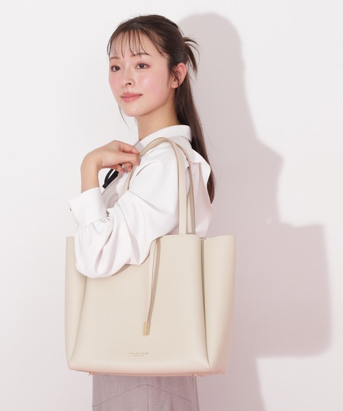 JILL by JILL STUART(ジルバイジルスチュアート)の「◇ストリングトート ウィークデイコレクション(トートバッグ・レディース・ブラック/アイボリー・FREE)」の13枚目の写真