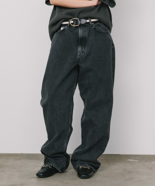 orSlow(オアスロウ)の「orSlow/オアスロウ SUPER DAD'S DENIM PANTS デニムパンツ 2026年春夏(デニムパンツ・メンズ・ブラック・2/3/4)」の22枚目の写真