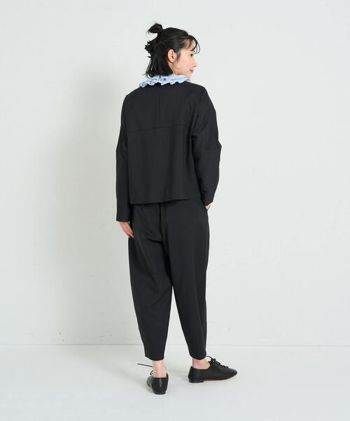 セットアップ】ノーカラージャケット（ノーカラージャケット）｜conges