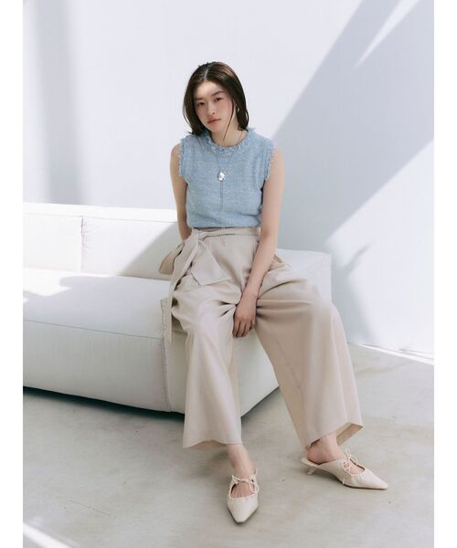 LAGUNAMOON（ラグナムーン）の「カーヴィフォルムループタイネックレス（ネックレス・レディース・シルバー/ゴールド・FREE）」の8枚目の写真