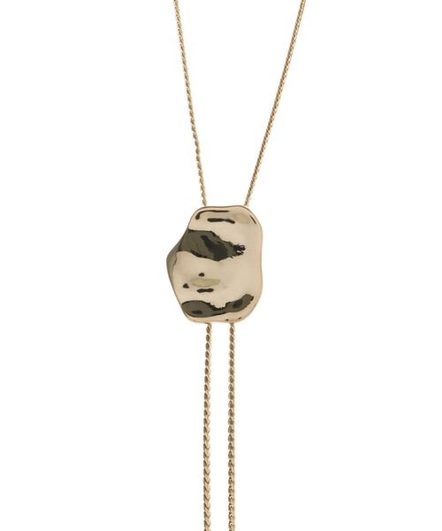 LAGUNAMOON（ラグナムーン）の「カーヴィフォルムループタイネックレス（ネックレス・レディース・シルバー/ゴールド・FREE）」の16枚目の写真