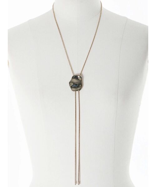 LAGUNAMOON（ラグナムーン）の「カーヴィフォルムループタイネックレス（ネックレス・レディース・シルバー/ゴールド・FREE）」の20枚目の写真