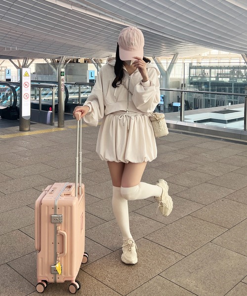 apres jour(アプレジュール)の「バルーンスウェットスカパン(スカート・レディース・ブラック/アイボリー/オートミール・フリー/X-LARGE)」の11枚目の写真