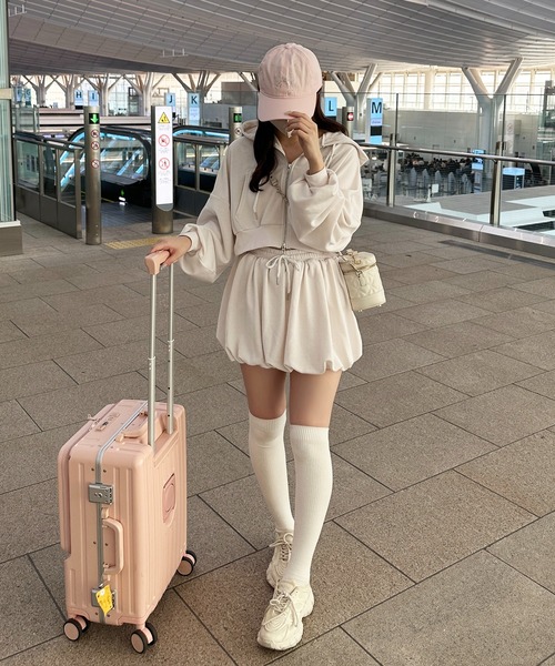 apres jour(アプレジュール)の「バルーンスウェットスカパン(スカート・レディース・ブラック/アイボリー/オートミール・フリー/X-LARGE)」の10枚目の写真