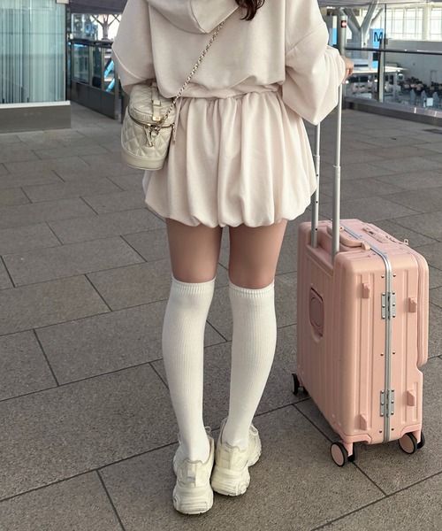 apres jour(アプレジュール)の「バルーンスウェットスカパン(スカート・レディース・ブラック/アイボリー/オートミール・フリー/X-LARGE)」の8枚目の写真