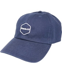 GRANDE FOOTBALL PRODUCTS（グランデフットボールプロダクツ）の「Grande.F.P.ヘキサゴンマーク刺繍WASHED TWILL BB.CAP（キャップ）」
