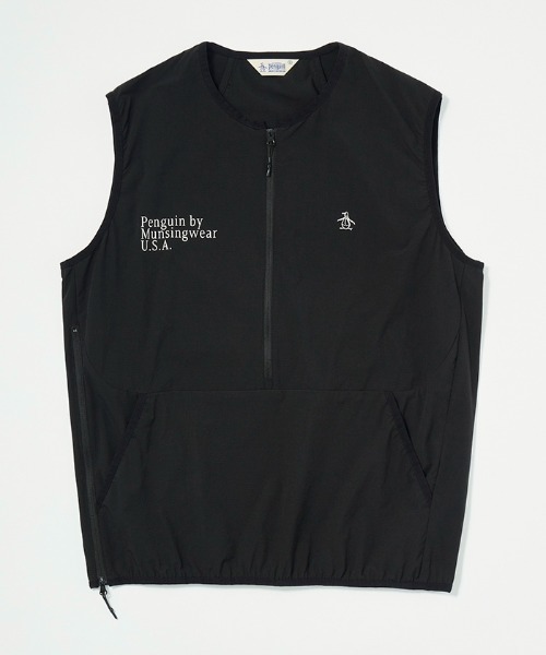 【人気】 【上質】 マンシングウェア 中綿入り ベスト ワンピース ブラック ♪ 人気】 【上質】 マンシングウェア 中綿入り ベスト ワンピース