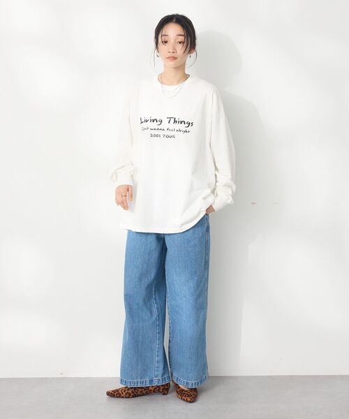 CRAFT STANDARD BOUTIQUE(クラフトスタンダードブティック)の「【ユニセックス】ヴィンテージロンTEE-A(Tシャツ/カットソー・レディース・ブラック/オフホワイト・S/M/L)」の8枚目の写真