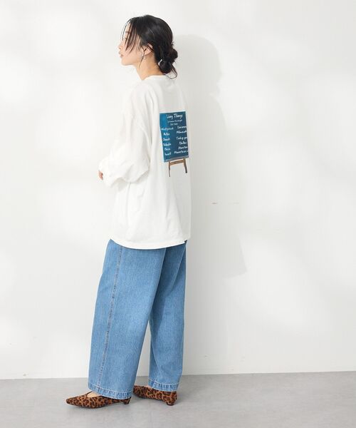 CRAFT STANDARD BOUTIQUE(クラフトスタンダードブティック)の「【ユニセックス】ヴィンテージロンTEE-A(Tシャツ/カットソー・レディース・ブラック/オフホワイト・S/M/L)」の9枚目の写真