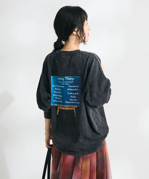 CRAFT STANDARD BOUTIQUE(クラフトスタンダードブティック)の「【ユニセックス】ヴィンテージロンTEE-A(Tシャツ/カットソー・レディース・ブラック/オフホワイト・S/M/L)」の17枚目の写真