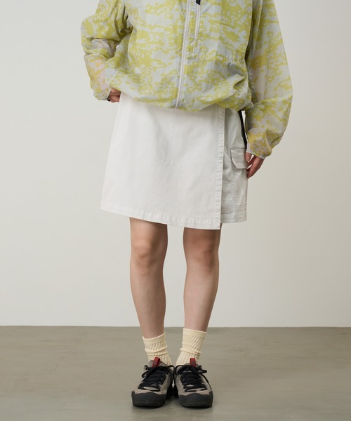 Gramicci(グラミチ)の「G-SKORT|Gスコート(その他パンツ・レディース・ネイビー/ベージュ/アイボリー系5/ブラック/オリーブ/グレー系その他6/ホワイト系その他/チョコ・L/M/S)」の2枚目の写真