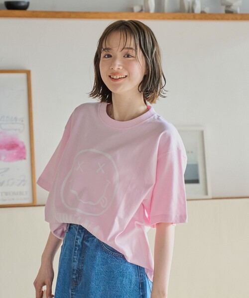 NIRVANA(ニルヴァーナ)の「【RS別注】NIRVANA H/S-T(Tシャツ/カットソー・レディース・オフホワイト/ダークグレー/その他1/ライトピンク・M/L)」の15枚目の写真