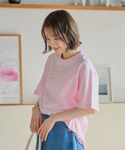 NIRVANA(ニルヴァーナ)の「【RS別注】NIRVANA H/S-T(Tシャツ/カットソー・レディース・オフホワイト/ダークグレー/その他1/ライトピンク・M/L)」の16枚目の写真