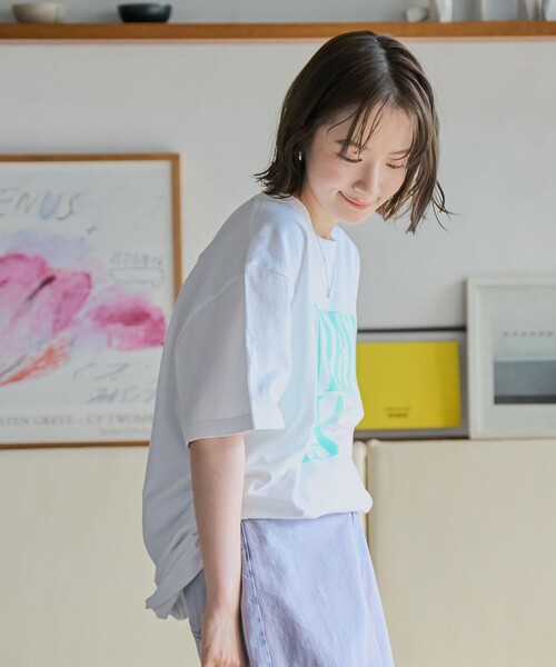 NIRVANA(ニルヴァーナ)の「【RS別注】NIRVANA H/S-T(Tシャツ/カットソー・レディース・オフホワイト/ダークグレー/その他1/ライトピンク・M/L)」の22枚目の写真