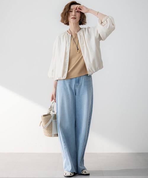 速乾性/接触冷感】シアータンブラー ブルゾン